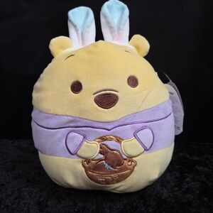 Disney Yellow and Lavender Plush Character with Tag